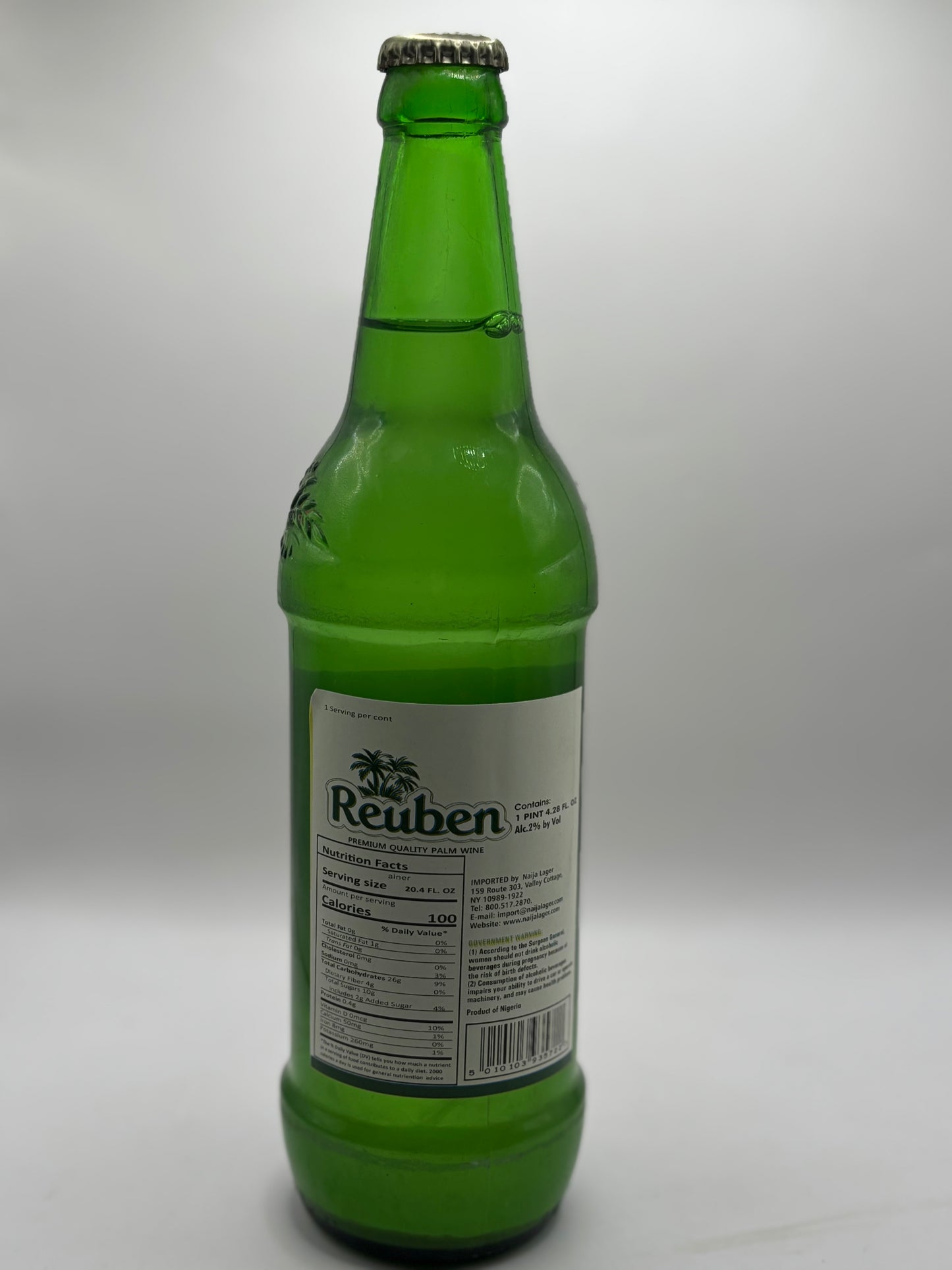Reuben Palm Wine