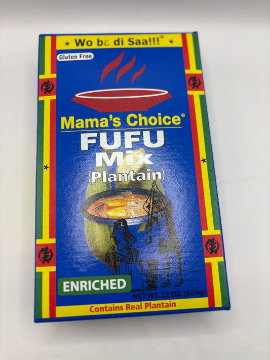 Mama’s Choice plantain fufu