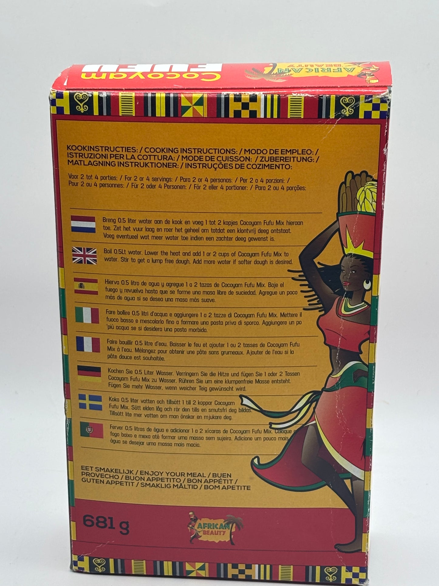 Cocoyam Fufu/681g