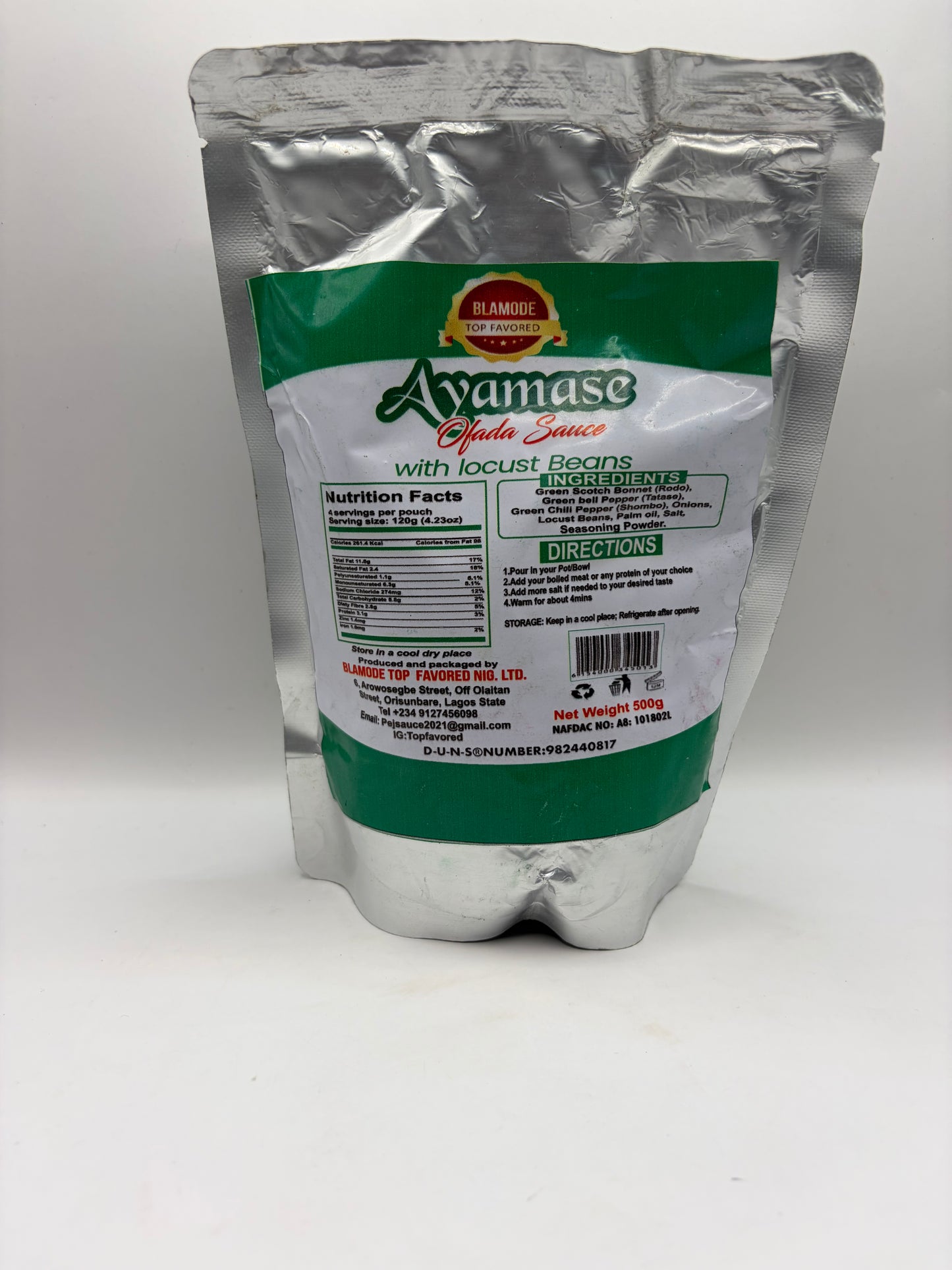 Ayamase Ofada Sauce