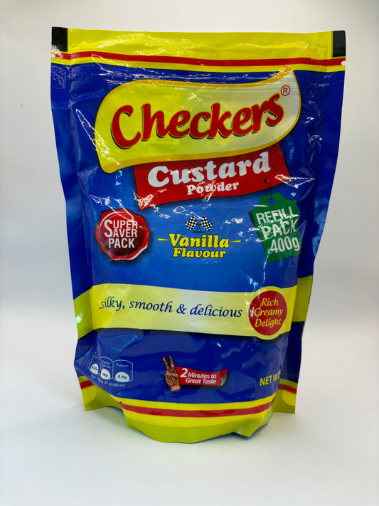 Checkers Custard Vanilla Flavour Refill 400g