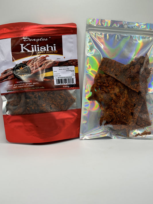 Kilishi (beef jerky)